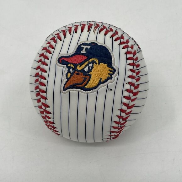 Toledo Mud Hens Rawlings Baseball High Gloss Pinstripe AAA Minor League Souvenir - Picture 2 of 9